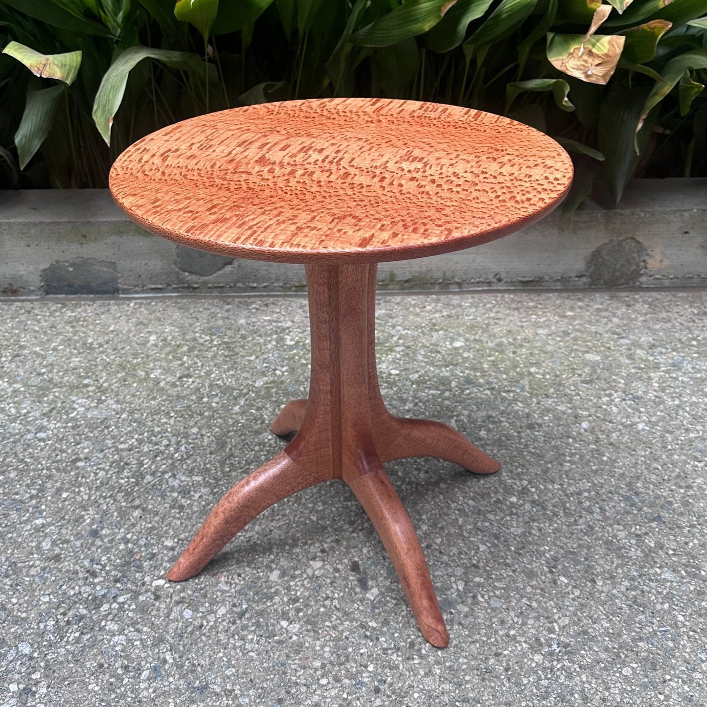 Lacewood Pedestal Table