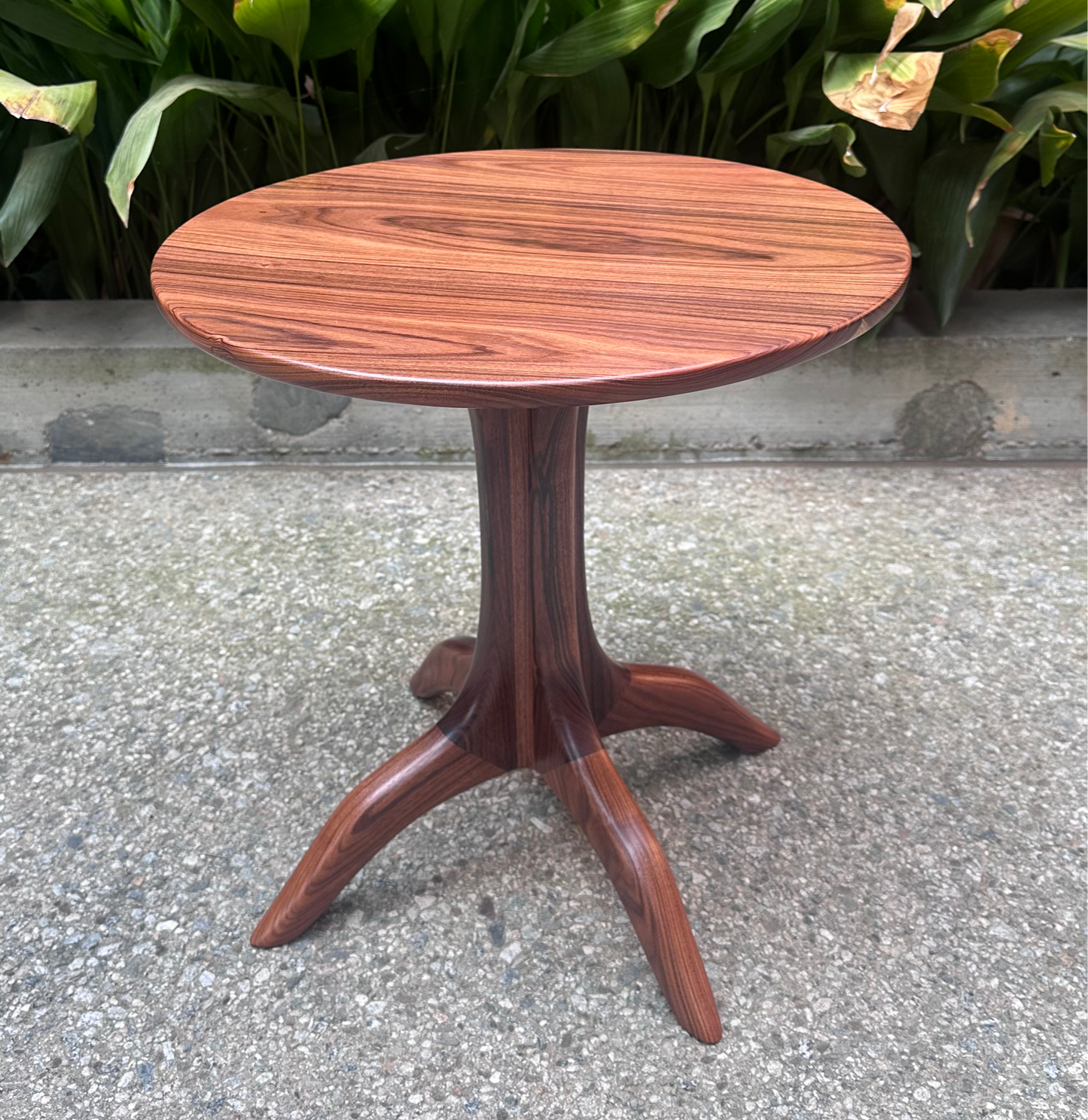 Bolivian Rosewood Pedestal Table