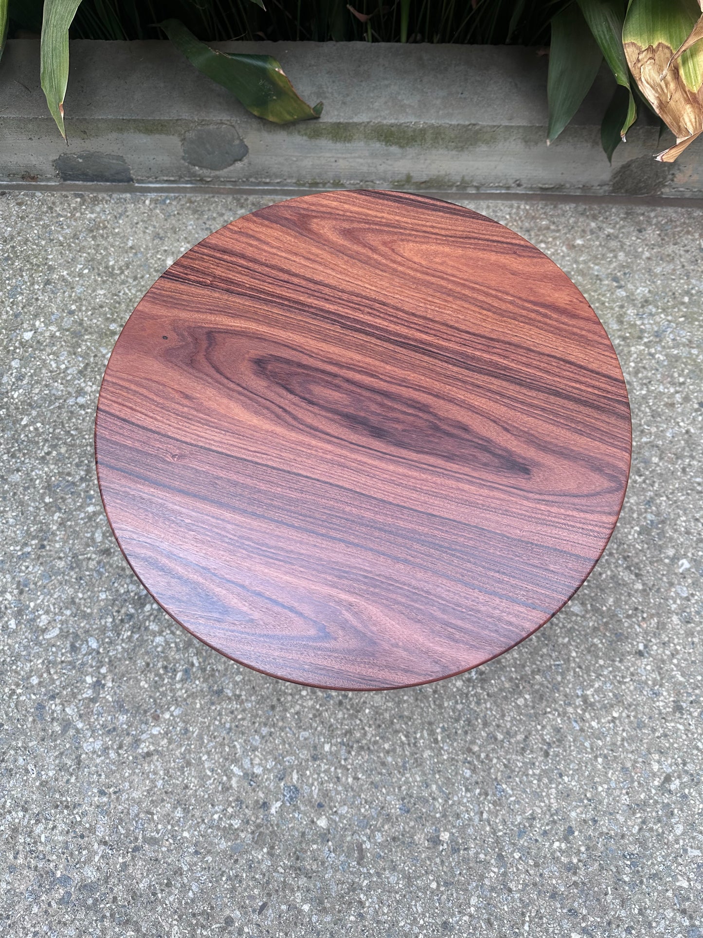 Bolivian Rosewood Pedestal Table