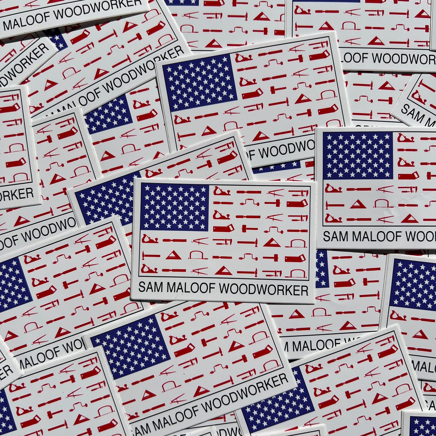 Tool Flag Sticker