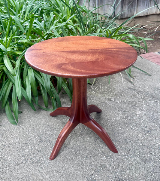 Sapele Pedestal Table