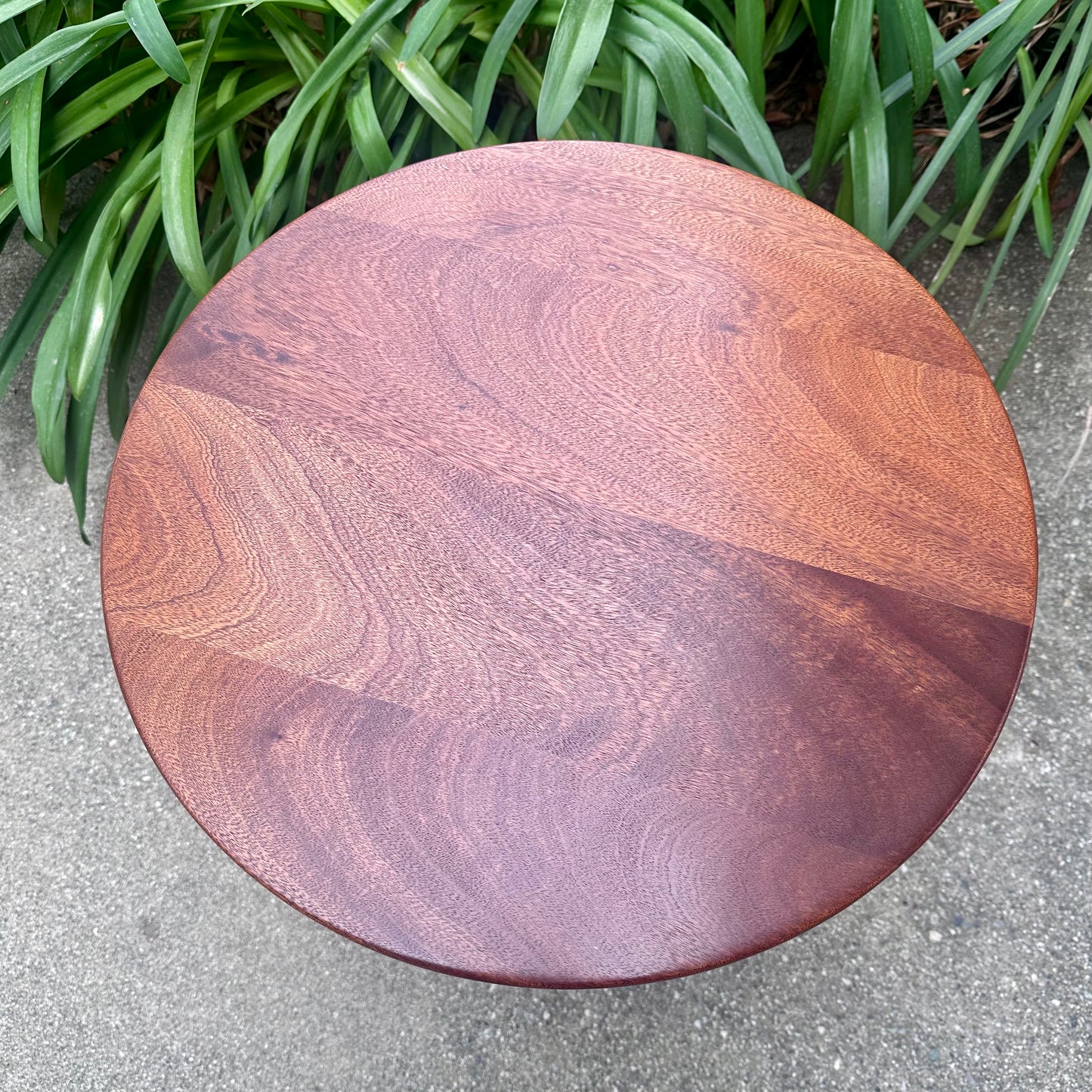 Sapele Pedestal Table