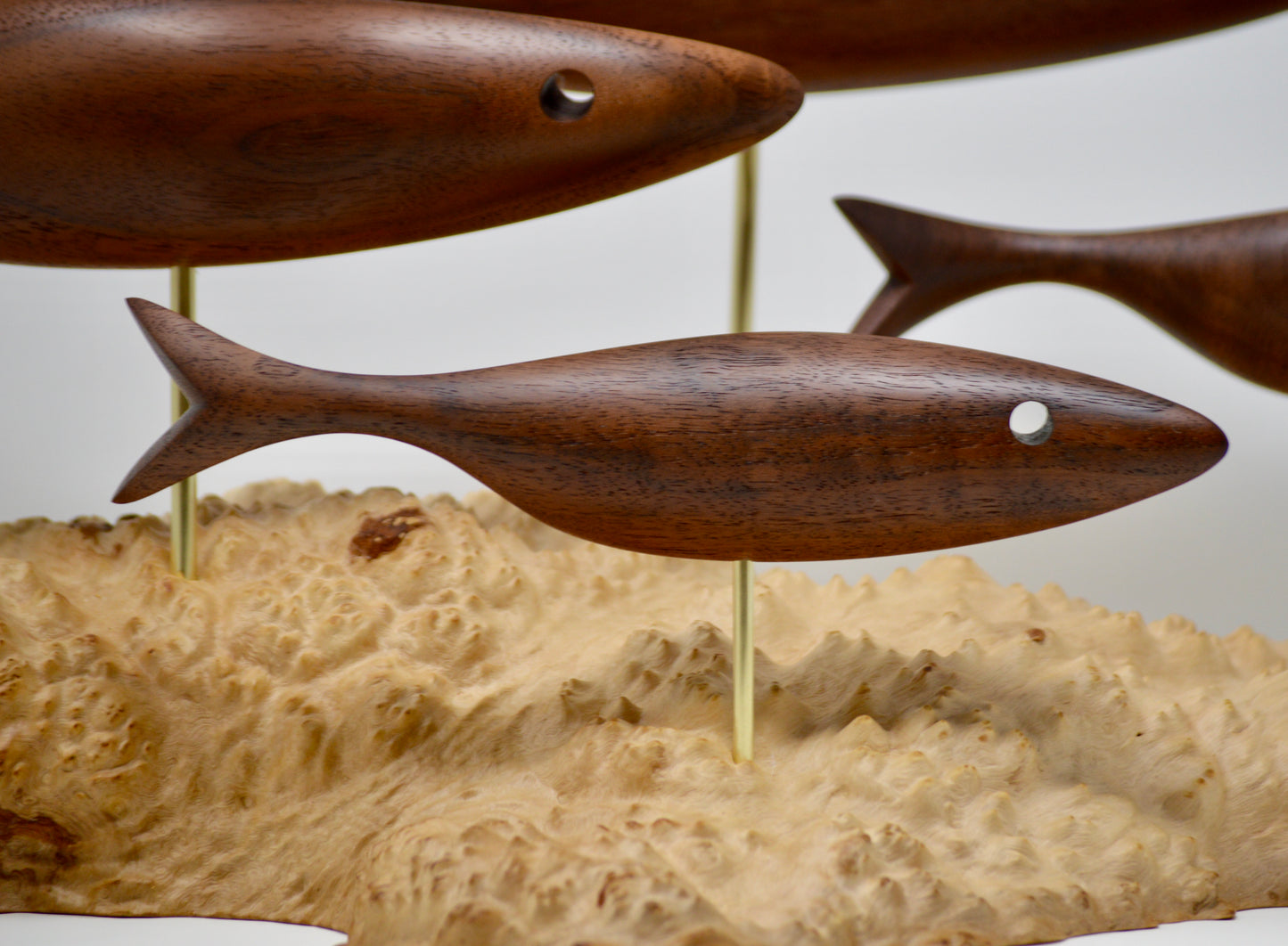 Fish Sculpture (Gold Mallee)