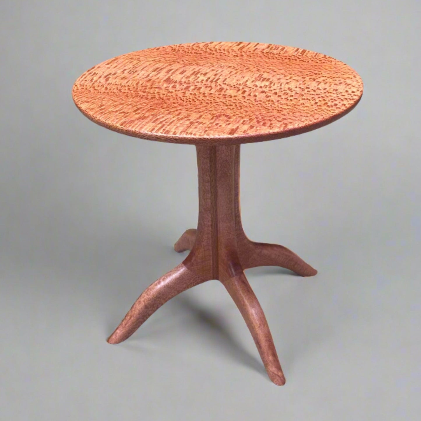 Lacewood Pedestal Table