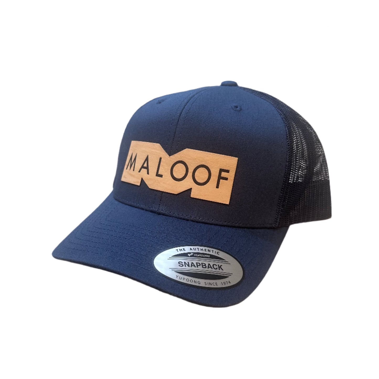 Wood Grain Maloof Logo Hat