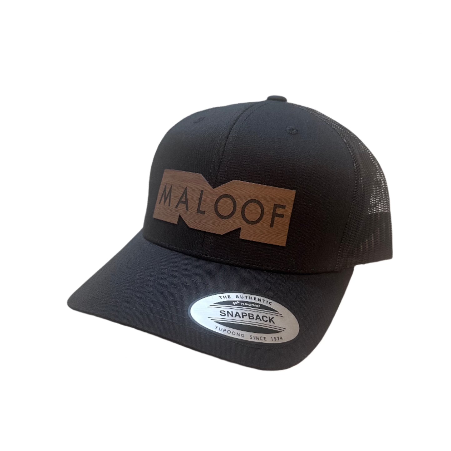 Wood Grain Maloof Logo Hat