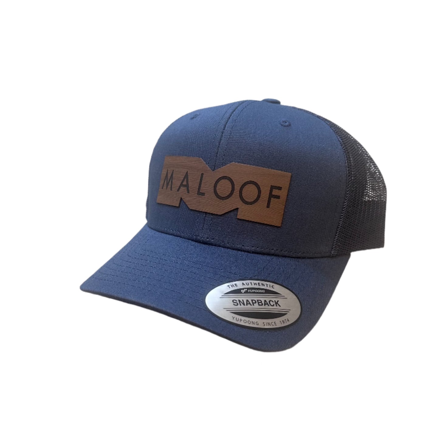 Wood Grain Maloof Logo Hat