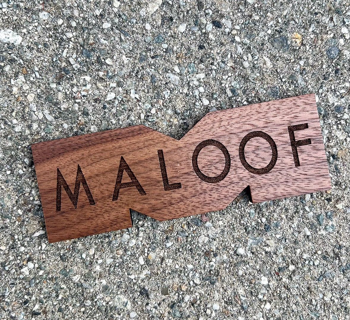 Maloof Logo Magnet