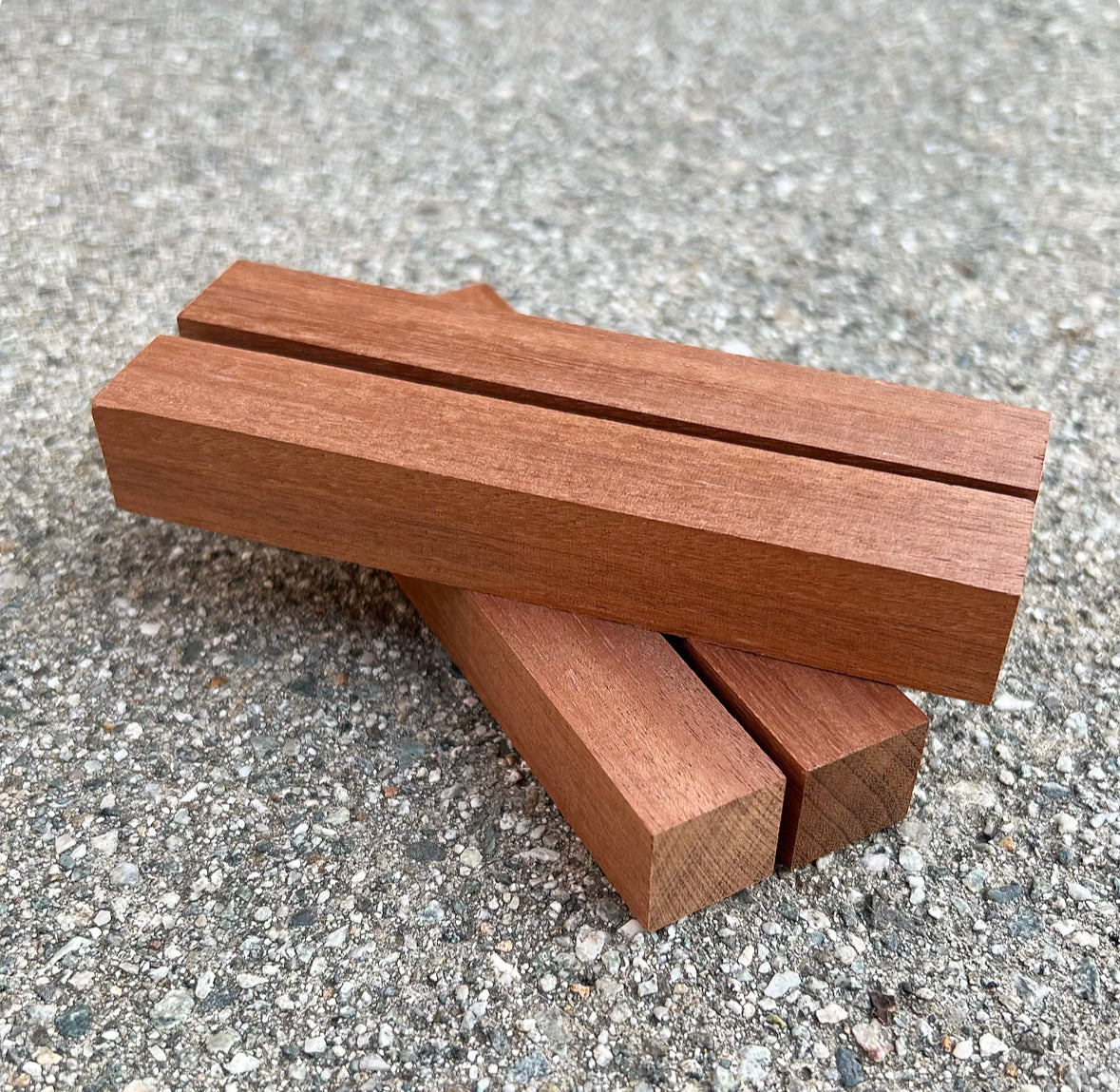 Sapele 4 Pack Pen Blanks